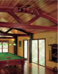 Thumbnail of the pool room featuring 6 exposed poles