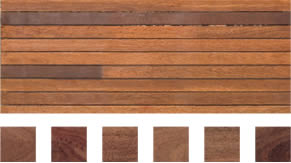 Select grade sample of Ironbark flooring